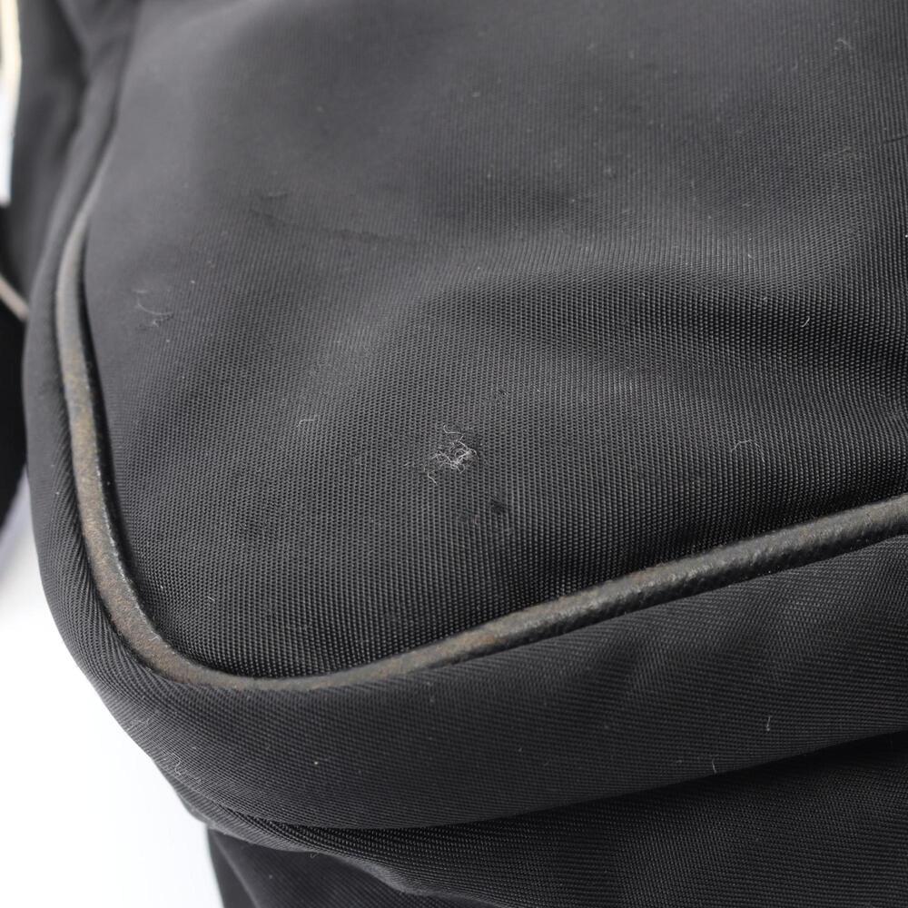 PRADA Black Leather Saffiano Shoulder Bag - Picture 6 of 15